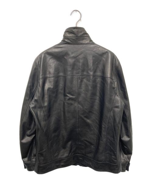 BALLY（バリー）BALLY (バリー) レザーブルゾン ブラック サイズ:40の古着・服飾アイテム