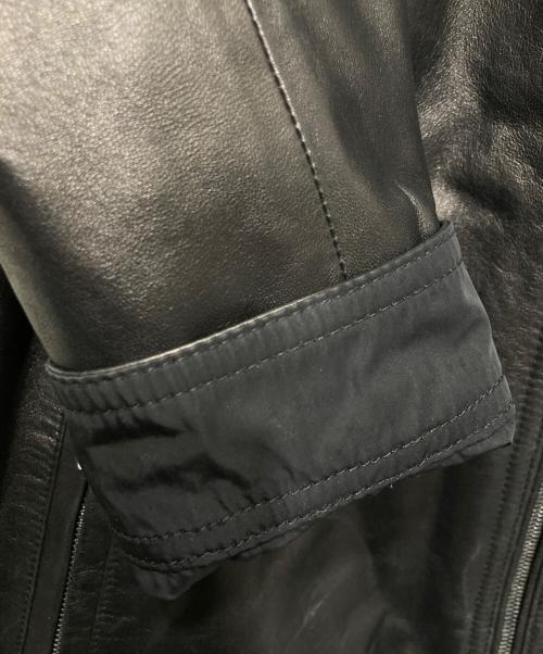BALLY（バリー）BALLY (バリー) レザーブルゾン ブラック サイズ:40の古着・服飾アイテム