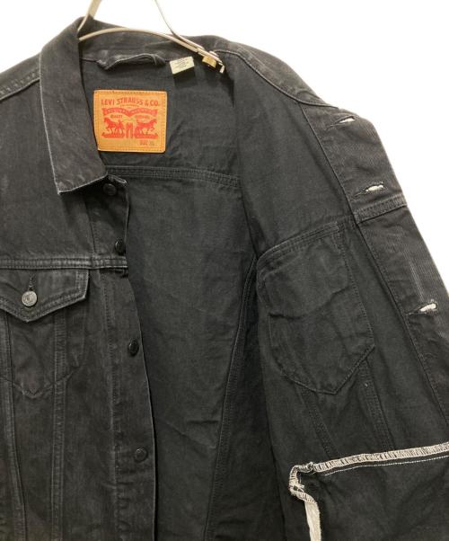 LEVIS（リーバイス）LEVIS (リーバイス) トラッカージャケット ブラック サイズ:XLの古着・服飾アイテム