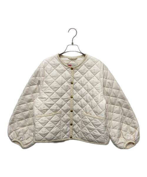 Traditional Weatherwear（トラディショナルウェザーウェア）Traditional Weatherwear (トラディショナルウェザーウェア) ARKLEY PUFF SLEEVE／アークリー パフスリーブ アイボリー サイズ:34の古着・服飾アイテム