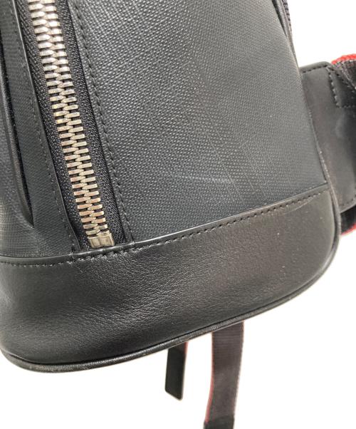 BURBERRY（バーバリー）BURBERRY (バーバリー) ロンドンチェック バックパック ブラックの古着・服飾アイテム