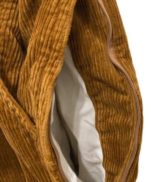 BROCHURE（ブローシュアー）BROCHURE (ブローシュアー) CORD EASY PANTS ブラウン サイズ:Ⅿの古着・服飾アイテム