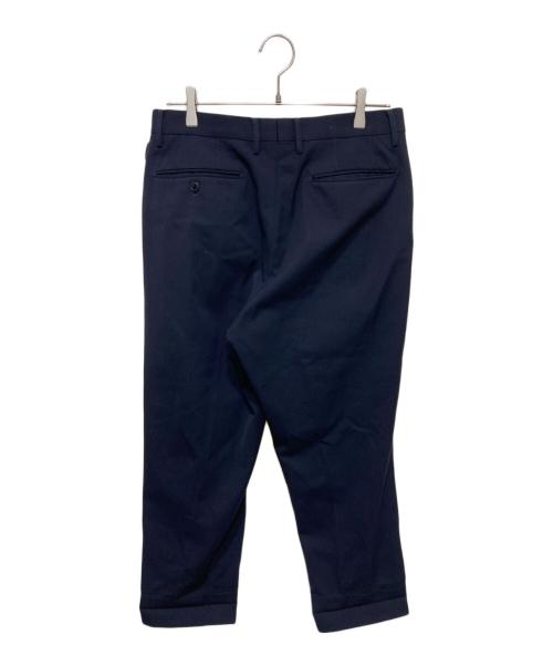 COMOLI（コモリ）COMOLI (コモリ) ウールナイロン 2タックパンツ ネイビー サイズ:2の古着・服飾アイテム