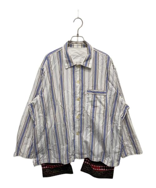 SSZ（エスエスズィー）SSZ (エスエスズィー) PAKURT SHIRT ホワイト サイズ:Sの古着・服飾アイテム