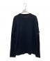 MAISON KITSUNE (メゾンキツネ) フォックスヘッドロゴ ロンT ブラック サイズ:S：7000円
