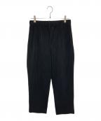 HOMME PLISSE ISSEY MIYAKEオム プリッセ イッセイ ミヤケ）の古着「プリーツパンツ」｜ブラック