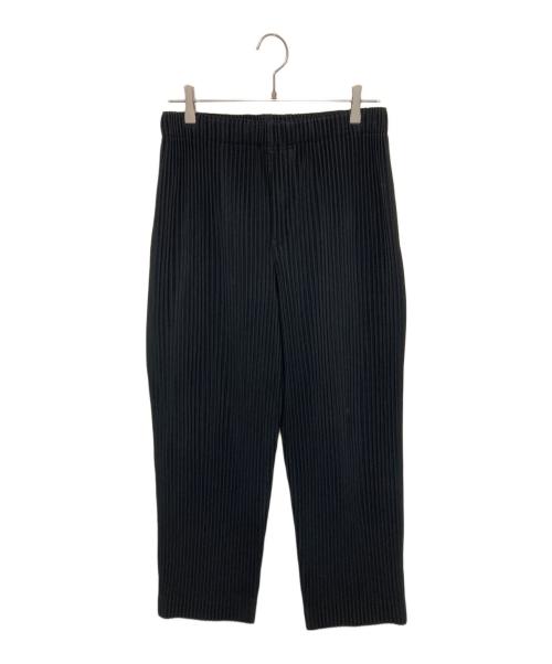HOMME PLISSE ISSEY MIYAKE（オム プリッセ イッセイ ミヤケ）HOMME PLISSE ISSEY MIYAKE (オム プリッセ イッセイ ミヤケ) プリーツパンツ ブラック サイズ:2の古着・服飾アイテム