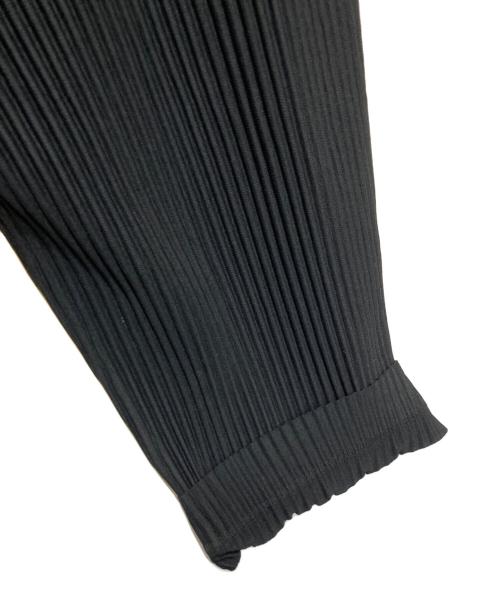 HOMME PLISSE ISSEY MIYAKE（オム プリッセ イッセイ ミヤケ）HOMME PLISSE ISSEY MIYAKE (オム プリッセ イッセイ ミヤケ) プリーツパンツ ブラック サイズ:2の古着・服飾アイテム