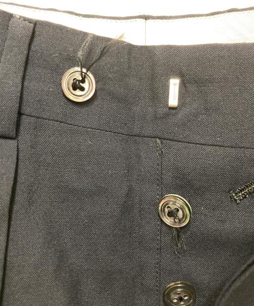 NEAT（ニート）NEAT (ニート) 2タックウールトラウザーパンツ ネイビー サイズ:46の古着・服飾アイテム