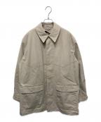 AURALEEオーラリー）の古着「COTTON OILED CANVAS LINER BLOUSON」｜ベージュ