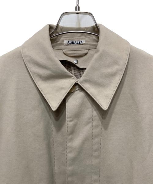AURALEE（オーラリー）AURALEE (オーラリー) COTTON OILED CANVAS LINER BLOUSON ベージュ サイズ:3の古着・服飾アイテム