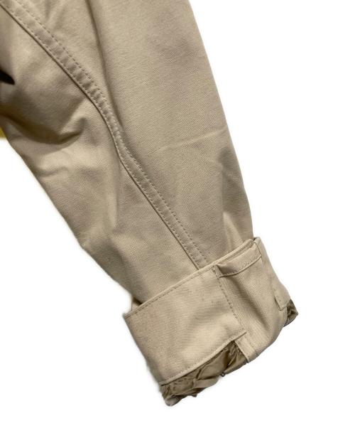 AURALEE（オーラリー）AURALEE (オーラリー) COTTON OILED CANVAS LINER BLOUSON ベージュ サイズ:3の古着・服飾アイテム
