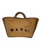 MARNIマルニ）の古着「LARGE TROPICALIA BAG/ラージトロピカルバッグ」｜ベージュ