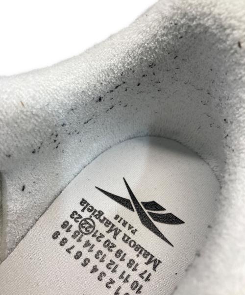 Maison Margiela（メゾンマルジェラ）Maison Margiela (メゾンマルジェラ) REEBOK (リーボック) Classic Leather Tabi スニーカー ホワイト サイズ:30cmの古着・服飾アイテム