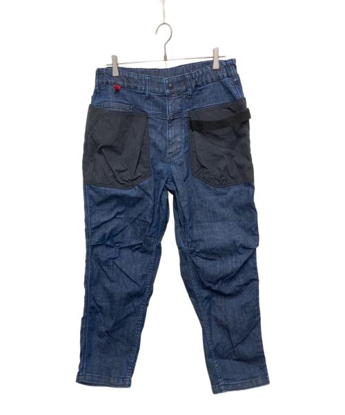 H.A.K.U MOUNTAIN SUPPLY（ハク マウンテン サプライ）H.A.K.U MOUNTAIN SUPPLY (ハク マウンテン サプライ) NANGA (ナンガ) チルアウトテーパードデニムパンツ インディゴ サイズ:Ⅼの古着・服飾アイテム