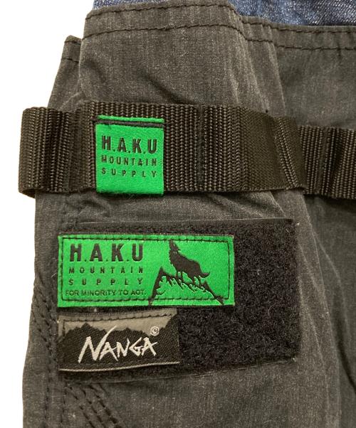 H.A.K.U MOUNTAIN SUPPLY（ハク マウンテン サプライ）H.A.K.U MOUNTAIN SUPPLY (ハク マウンテン サプライ) NANGA (ナンガ) チルアウトテーパードデニムパンツ インディゴ サイズ:Ⅼの古着・服飾アイテム