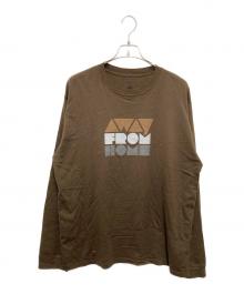 nonnative×TRUNK(HOTEL)（ノンネイティブ）の古着「コラボ長袖Tシャツ」｜ブラウン