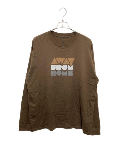 nonnative（ノンネイティブ）nonnative (ノンネイティブ) TRUNK(HOTEL) コラボ長袖Tシャツ ブラウン サイズ:3の古着・服飾アイテム