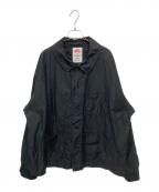 DANTONダントン）の古着「MOLESKIN WIDE COVERALL JACKET」｜ブラック