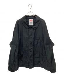 DANTON（ダントン）の古着「MOLESKIN WIDE COVERALL JACKET」｜ブラック