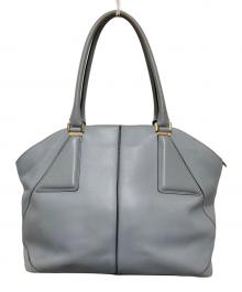 TOD'S（トッズ）の古着「レザートートバッグ」｜スカイブルー