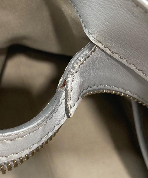 TOD'S（トッズ）TOD'S (トッズ) レザートートバッグ スカイブルーの古着・服飾アイテム
