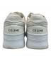 CELINE (セリーヌ) トリオンフパッチ ブロックウェッジスニーカー ホワイト サイズ:36：50000円