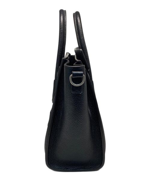 CELINE（セリーヌ）CELINE (セリーヌ) ラゲージ ナノ ショッパー ハンドバッグ ブラックの古着・服飾アイテム