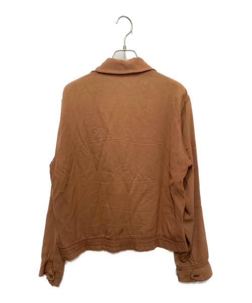 USED（ユーズド）USED (ユーズド) ヴィンテージブルゾン ブラウン サイズ:不明の古着・服飾アイテム