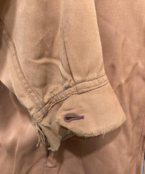 USED（ユーズド）USED (ユーズド) ヴィンテージブルゾン ブラウン サイズ:不明の古着・服飾アイテム