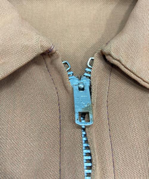 USED（ユーズド）USED (ユーズド) ヴィンテージブルゾン ブラウン サイズ:不明の古着・服飾アイテム