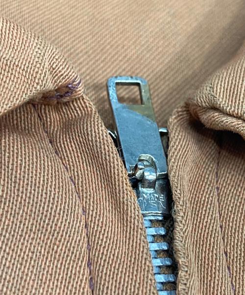 USED（ユーズド）USED (ユーズド) ヴィンテージブルゾン ブラウン サイズ:不明の古着・服飾アイテム