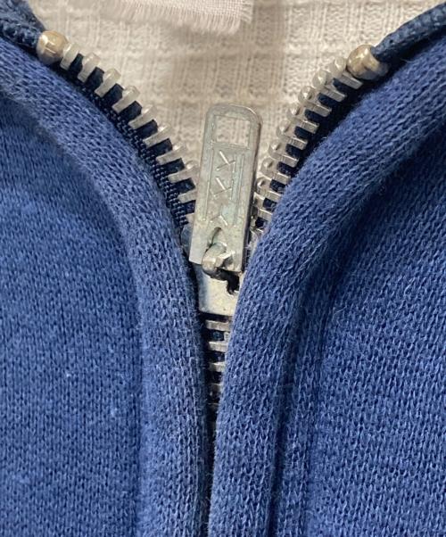 USED（ユーズド）USED (ユーズド) ヴィンテージ裏サーマルジップパーカー ネイビー サイズ:不明の古着・服飾アイテム
