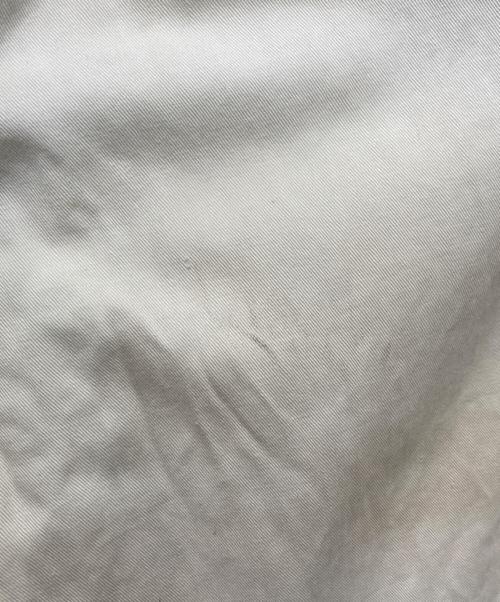 U'S NAVY（ユーエスネイビー）U'S NAVY (ユーエスネイビー) ヴィンテージコットンワークパンツ アイボリー サイズ:不明の古着・服飾アイテム
