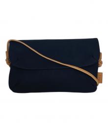 IRU×CRONY.（IRU×クローニー）の古着「LEATHER FLAP SHOULDER BAG」｜ブラック