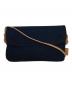 IRU（IRU）の古着「LEATHER FLAP SHOULDER BAG」｜ブラック
