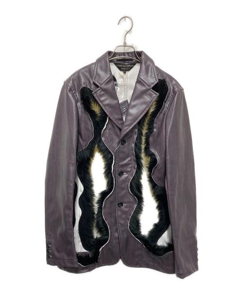 COMME des GARCONS HOMME PLUS（コムデギャルソンオムプリュス）COMME des GARCONS HOMME PLUS (コムデギャルソンオムプリュス) テーラードジャケット グレー サイズ:Ⅼの古着・服飾アイテム