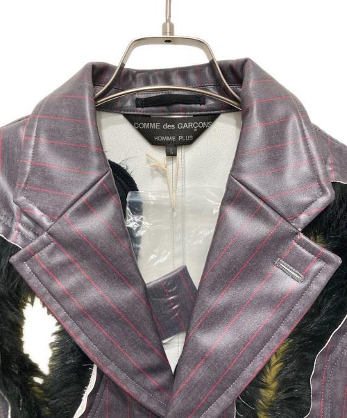 COMME des GARCONS HOMME PLUS（コムデギャルソンオムプリュス）COMME des GARCONS HOMME PLUS (コムデギャルソンオムプリュス) テーラードジャケット グレー サイズ:Ⅼの古着・服飾アイテム
