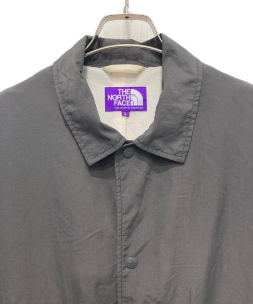 THE NORTHFACE PURPLELABEL（ザ・ノースフェイス パープルレーベル）THE NORTHFACE PURPLELABEL (ザ・ノースフェイス パープルレーベル) PERTEX UNLIMITED Field Coach Jacket グレー サイズ:Ⅼの古着・服飾アイテム