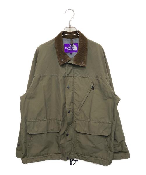 THE NORTHFACE PURPLELABEL（ザ・ノースフェイス パープルレーベル）THE NORTHFACE PURPLELABEL (ザ・ノースフェイス パープルレーベル) Double Peak Field Jacket カーキ サイズ:Ⅿの古着・服飾アイテム