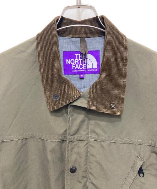 THE NORTHFACE PURPLELABEL（ザ・ノースフェイス パープルレーベル）THE NORTHFACE PURPLELABEL (ザ・ノースフェイス パープルレーベル) Double Peak Field Jacket カーキ サイズ:Ⅿの古着・服飾アイテム