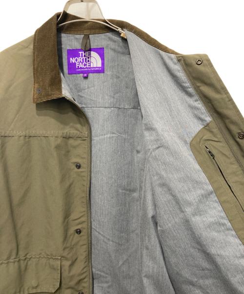 THE NORTHFACE PURPLELABEL（ザ・ノースフェイス パープルレーベル）THE NORTHFACE PURPLELABEL (ザ・ノースフェイス パープルレーベル) Double Peak Field Jacket カーキ サイズ:Ⅿの古着・服飾アイテム