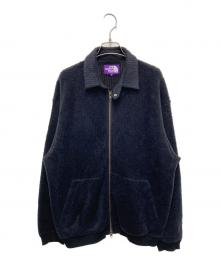 THE NORTHFACE PURPLELABEL（ザ・ノースフェイス パープルレーベル）の古着「POLARTEC Wool Fleece Sweater Jacket」｜ブラック
