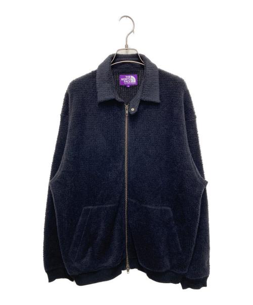 THE NORTHFACE PURPLELABEL（ザ・ノースフェイス パープルレーベル）THE NORTHFACE PURPLELABEL (ザ・ノースフェイス パープルレーベル) POLARTEC Wool Fleece Sweater Jacket ブラック サイズ:Sの古着・服飾アイテム