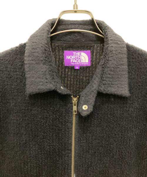 THE NORTHFACE PURPLELABEL（ザ・ノースフェイス パープルレーベル）THE NORTHFACE PURPLELABEL (ザ・ノースフェイス パープルレーベル) POLARTEC Wool Fleece Sweater Jacket ブラック サイズ:Sの古着・服飾アイテム