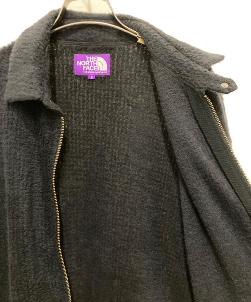 THE NORTHFACE PURPLELABEL（ザ・ノースフェイス パープルレーベル）THE NORTHFACE PURPLELABEL (ザ・ノースフェイス パープルレーベル) POLARTEC Wool Fleece Sweater Jacket ブラック サイズ:Sの古着・服飾アイテム
