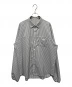 THE NORTH FACEザ ノース フェイス）の古着「GARロングスリーブシャツ」｜グレー