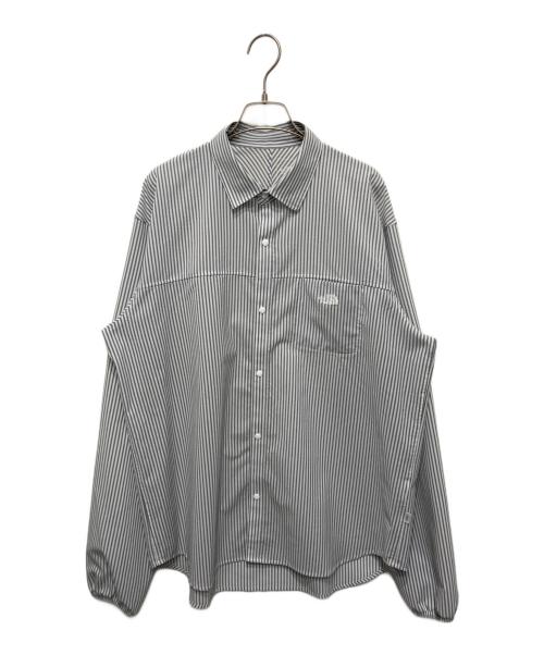 THE NORTH FACE（ザ ノース フェイス）THE NORTH FACE (ザ ノース フェイス) GARロングスリーブシャツ グレー サイズ:Ⅼの古着・服飾アイテム