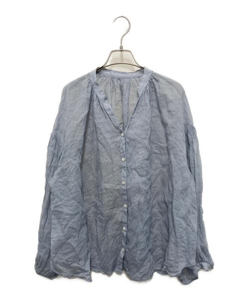 SLOBE IENA（スローブ イエナ）SLOBE IENA (スローブ イエナ) ラミースキッパーシャツ スカイブルー サイズ:FREEの古着・服飾アイテム