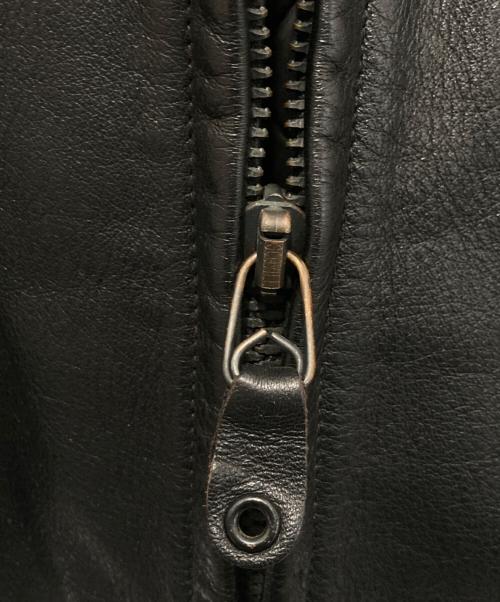 HARLEY-DAVIDSON（ハーレーダビッドソン）HARLEY-DAVIDSON (ハーレーダビッドソン) レザージャケット ブラック サイズ:40の古着・服飾アイテム